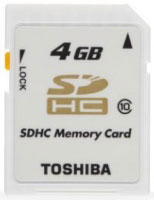 Toshiba SDHC Professional 4GB (SD-T04GJ(BL4) Toshiba SDHC Professional 4GB (SD-T04GJ(BL4)